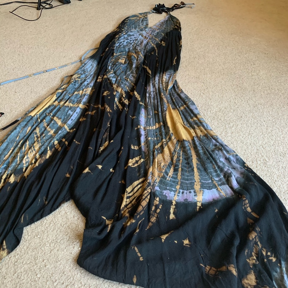 Earthbound Tie Dye Open Back Dress